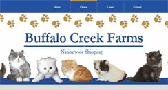 Desktop Screenshot of buffalocreekfarms.net